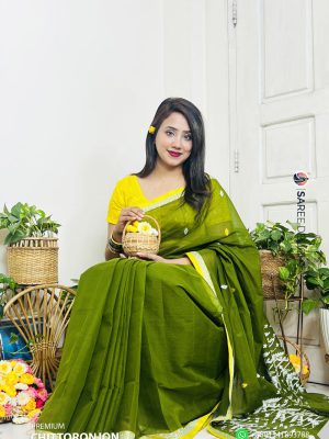 Traditional Chittoronjon Cotton Saree