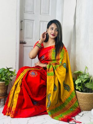 Premium Dhupiyan Silk Saree
