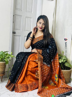 Premium Dhupiyan Silk Saree