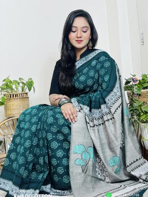 Premium Khadi Cotton Saree