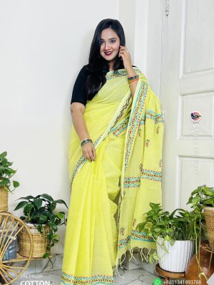 Premium Khadi Cotton Saree