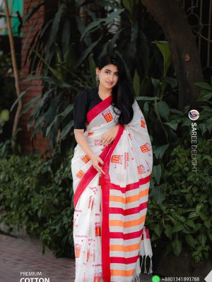 Pure Cotton Theme Saree