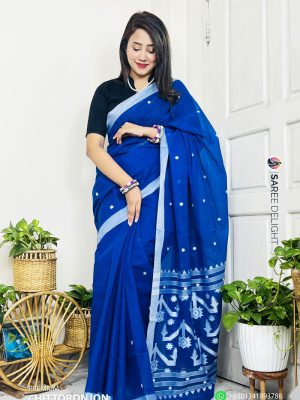Traditional Chittoronjon Cotton Saree