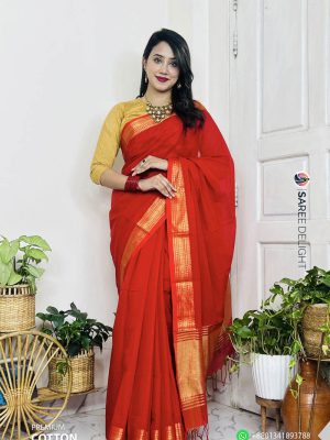Premium Cotton Saree
