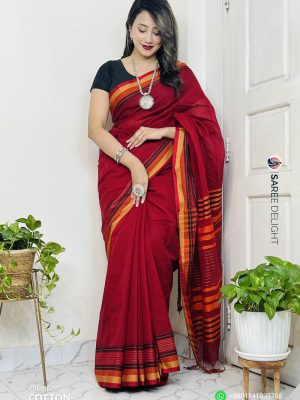 Premium Cotton Saree