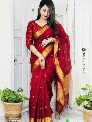 Premium Cotton Saree