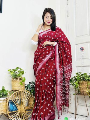 Premium Soft Cotton Saree