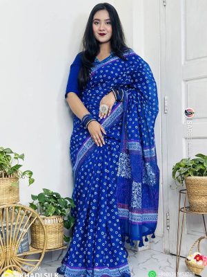Premium Khadi Silk Saree