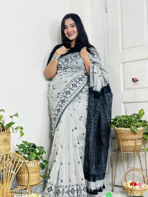 Premium Khadi Silk Saree
