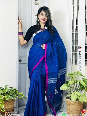 Traditional Chittoronjon Cotton Saree