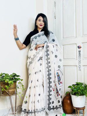 Premium Khadi Silk Saree
