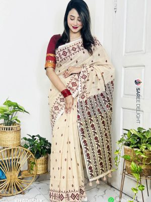 Premium Khadi Silk Saree