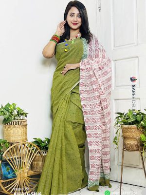 Premium Khadi Silk Saree