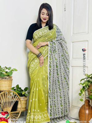 Premium Khadi Silk Saree