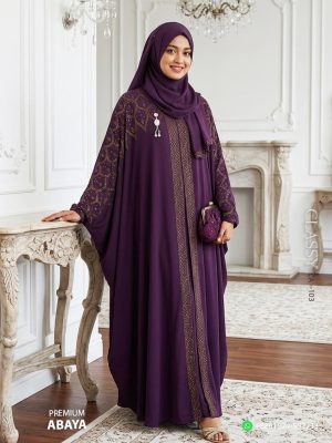 Premium Stone Work Abaya