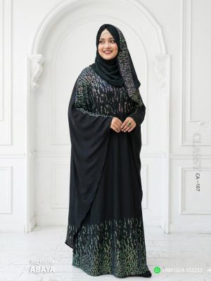 Premium Stone Work Abaya