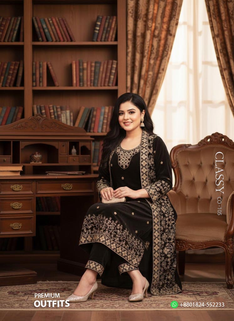 Unstitched Salwar Kameez - Image 2