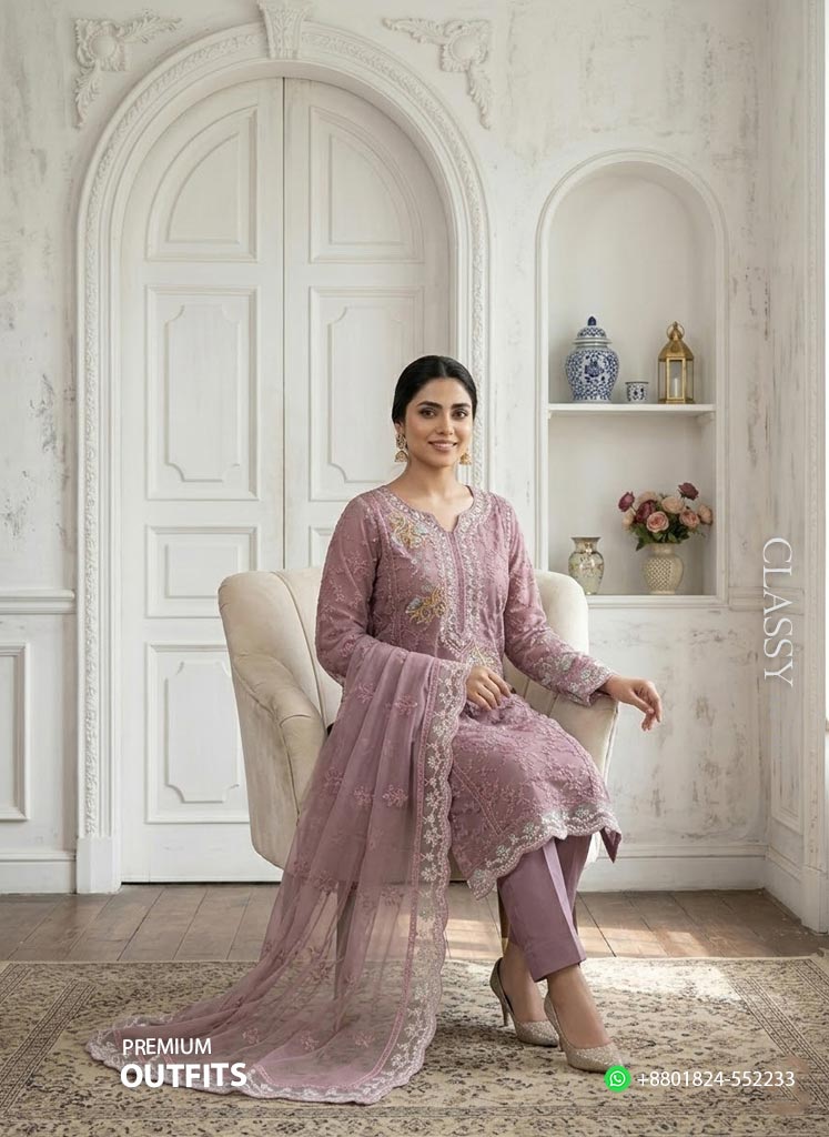 Unstitched Salwar Kameez - Image 2