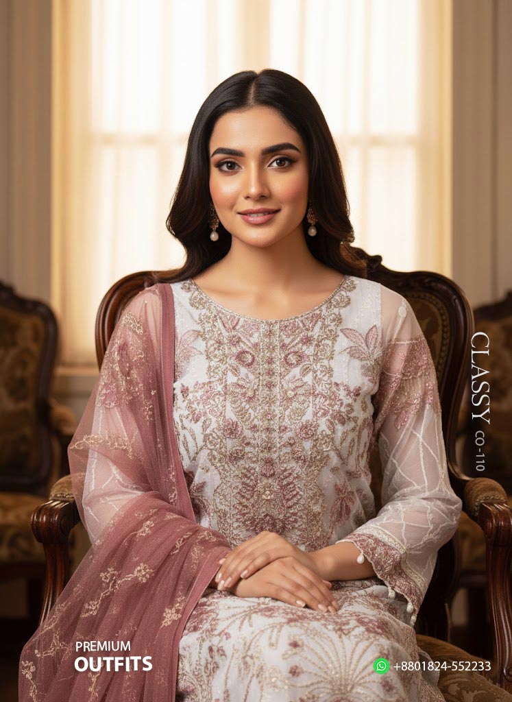 Unstitched Salwar Kameez - Image 3