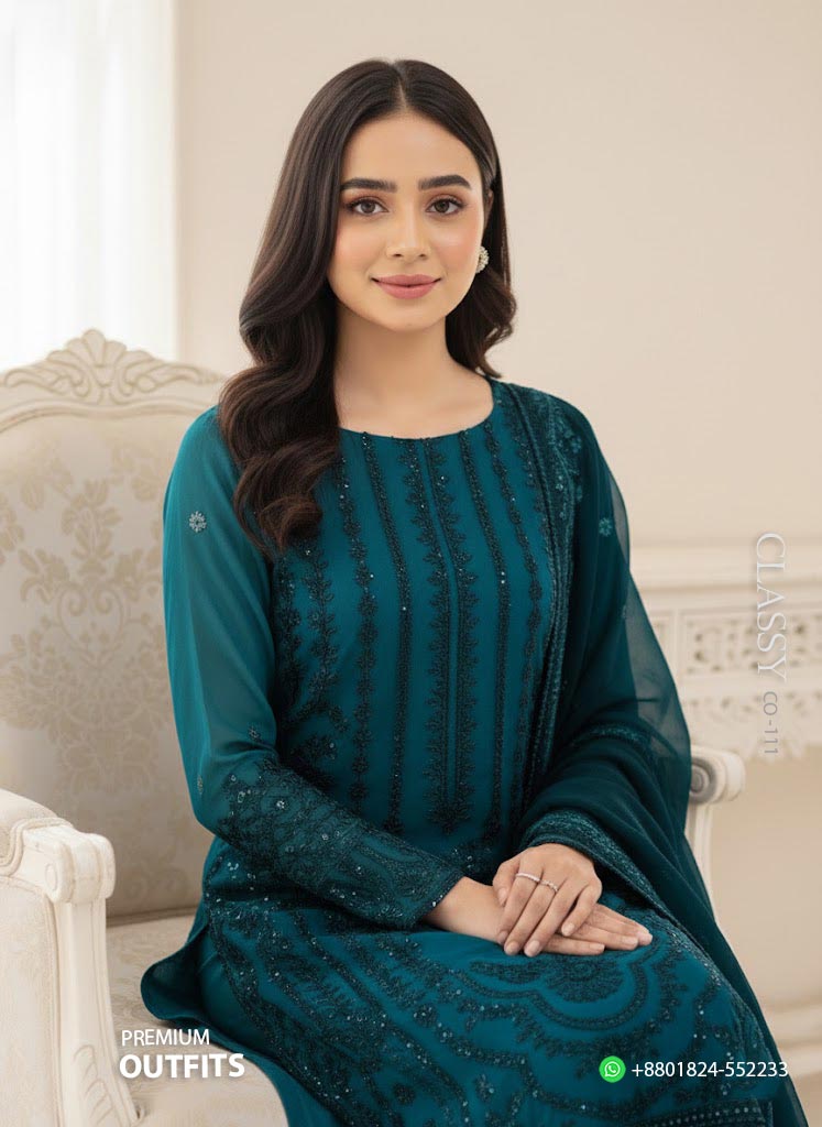 Unstitched Salwar Kameez - Image 2