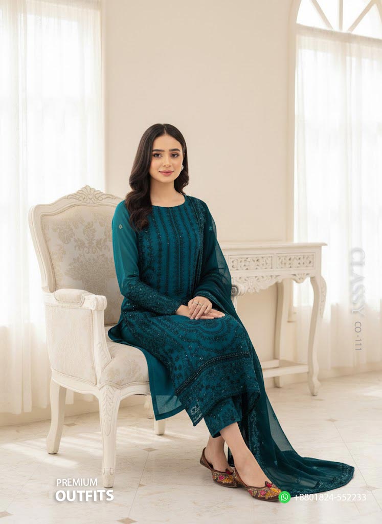 Unstitched Salwar Kameez - Image 3