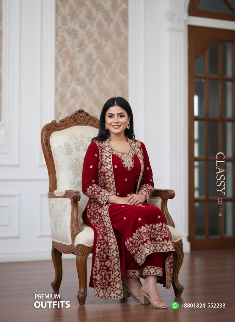 Unstitched Salwar Kameez - Image 2