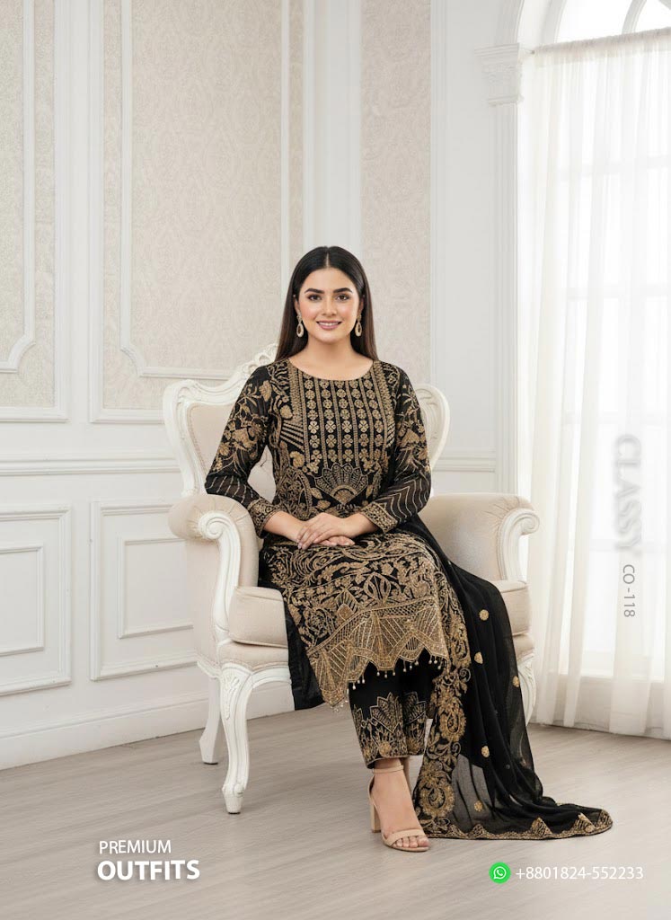 Unstitched Salwar Kameez - Image 3