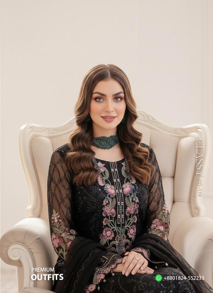 Unstitched Salwar Kameez - Image 2