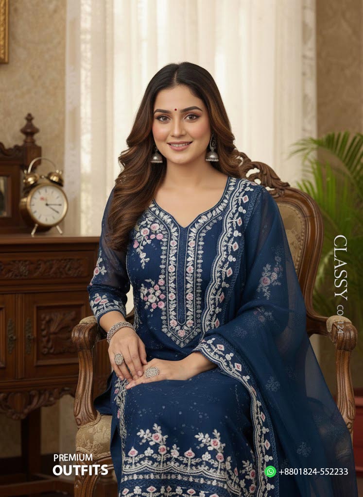 Unstitched Salwar Kameez - Image 3