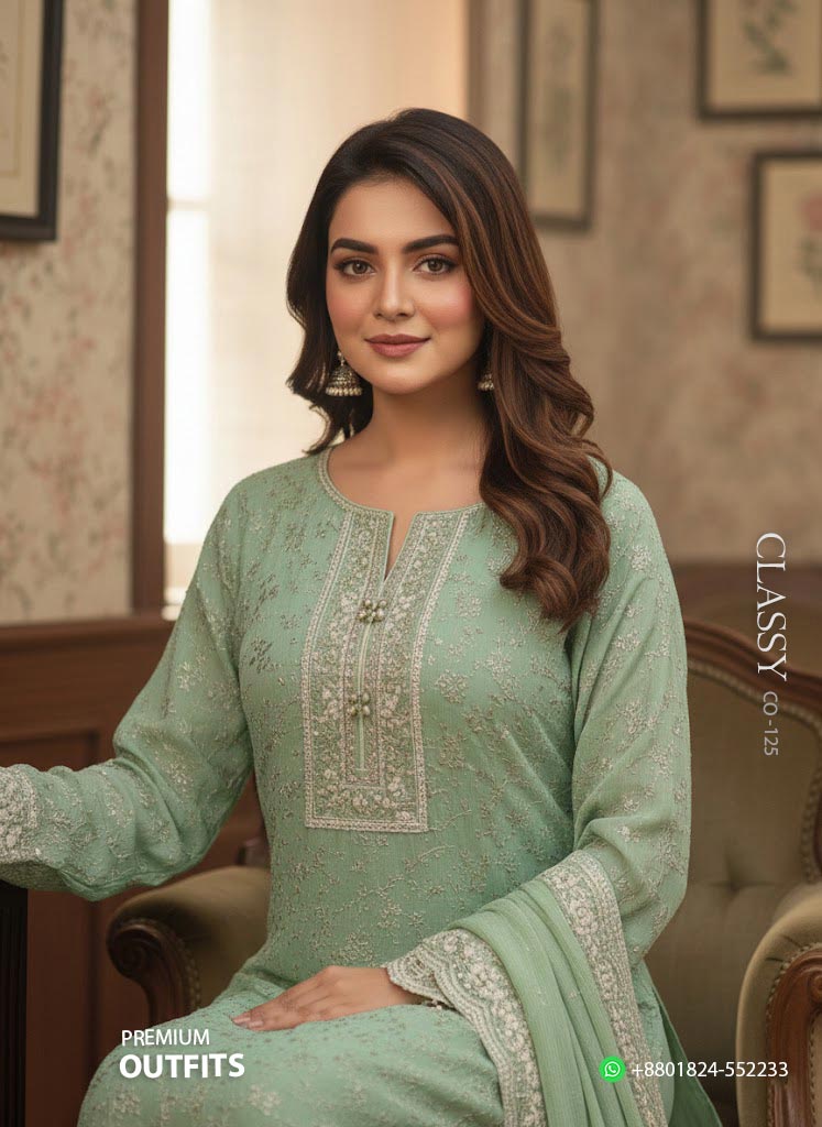 Unstitched Salwar Kameez - Image 2