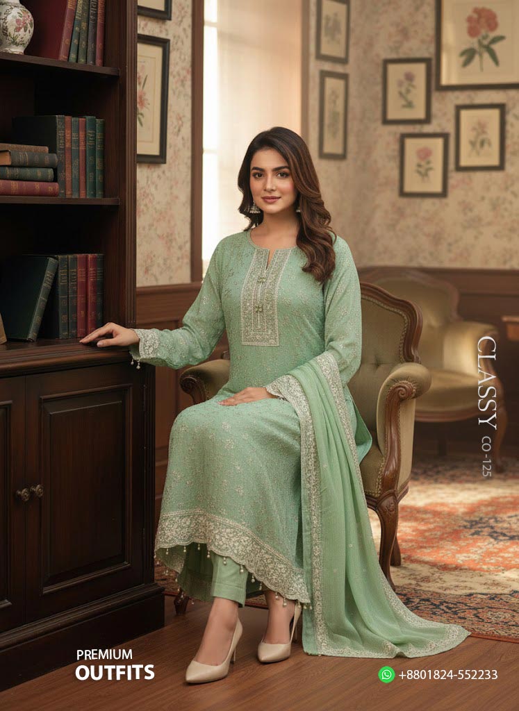 Unstitched Salwar Kameez - Image 3