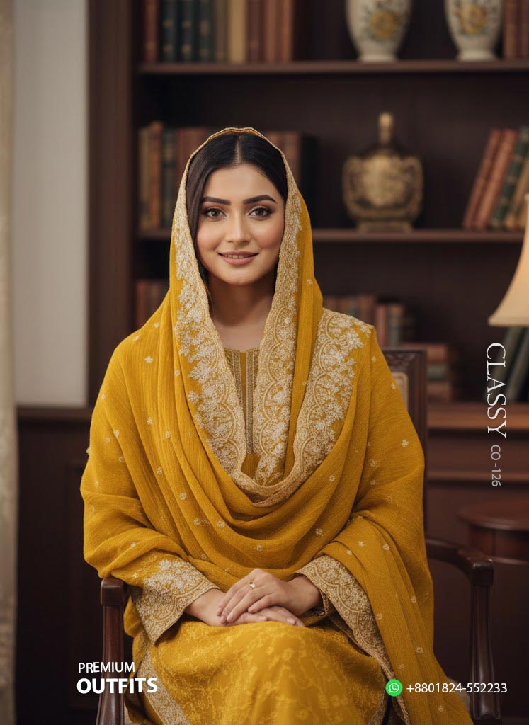 Unstitched Salwar Kameez - Image 3
