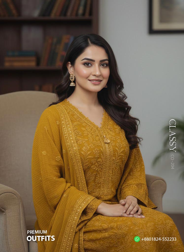 Unstitched Salwar Kameez - Image 2