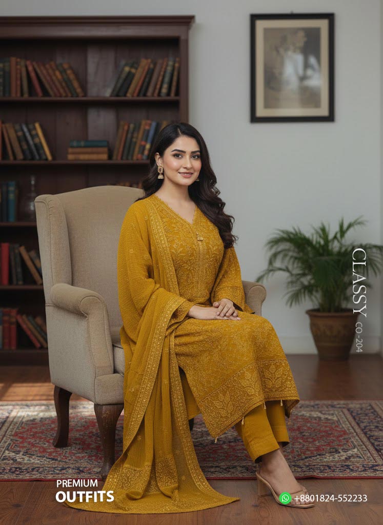 Unstitched Salwar Kameez - Image 3