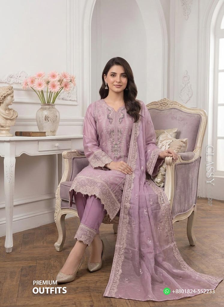 Unstitched Salwar Kameez - Image 2