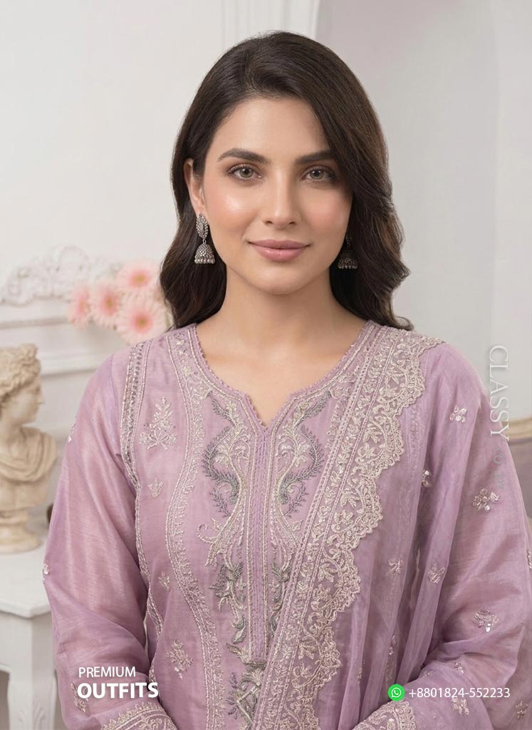 Unstitched Salwar Kameez - Image 3