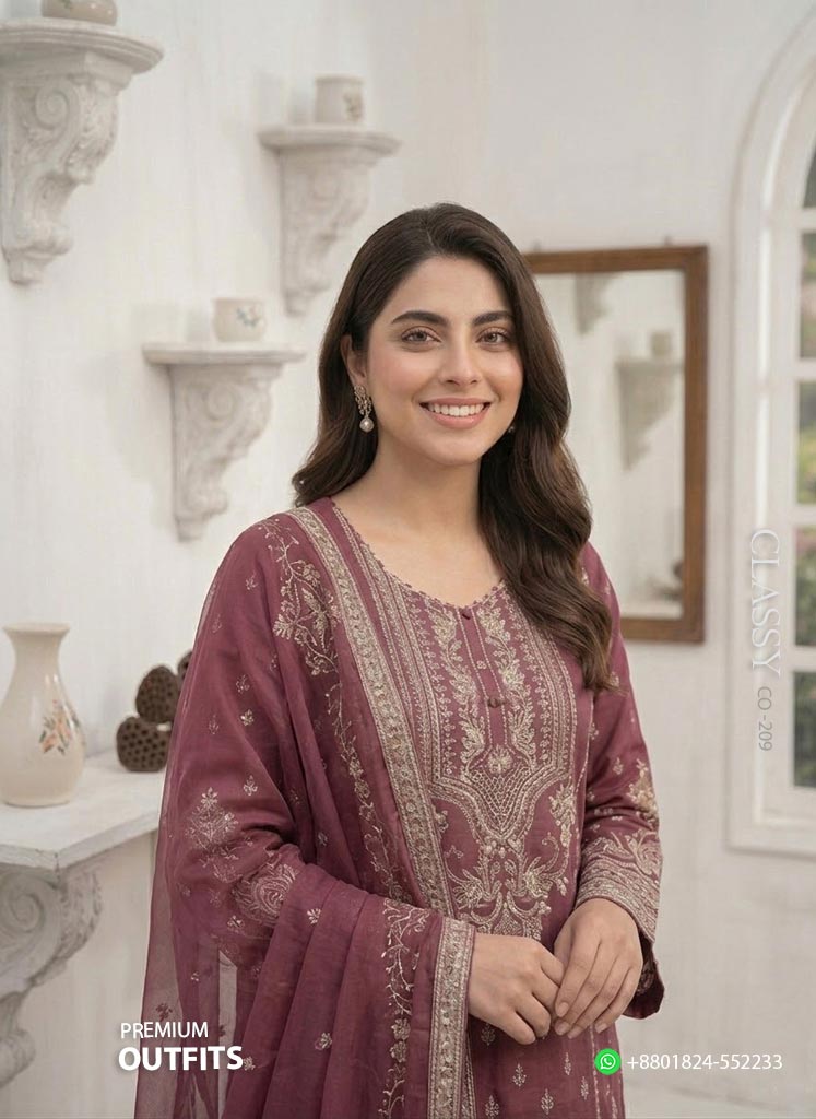 Unstitched Salwar Kameez - Image 2