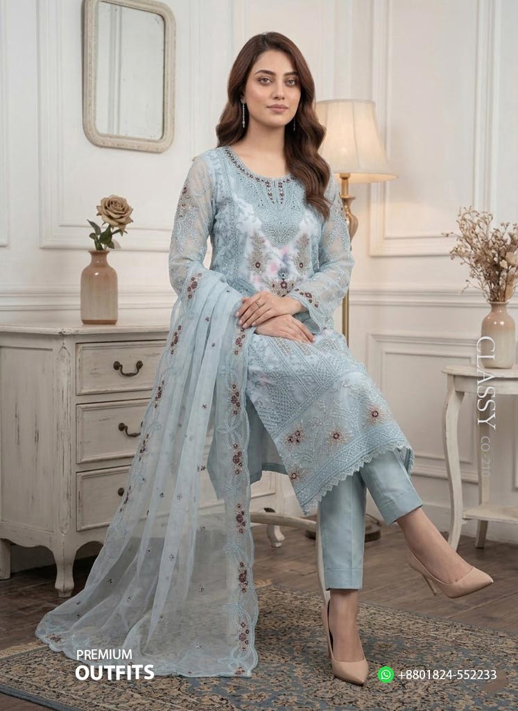 Unstitched Salwar Kameez - Image 2